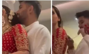मधुचंद्राच्या रात्री रोमान्स करत होतं नवविवाहित जोडपं, चुकून व्हिडिओ झाला लाइव्ह, सोशल मीडियावर व्हायरल