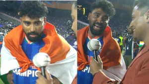  एवढं खरं कोण बोलतं ? फायनल मॅचनंतर सिराज जे बोलून गेला. Video होतोय तूफान व्हायरल