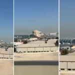 दुबई विमानतळाजवळ मोठा हल्ला; धुराचे लोट, तेल टँकरचा स्फोट, विमानसेवा पूर्णपणे ठप्प